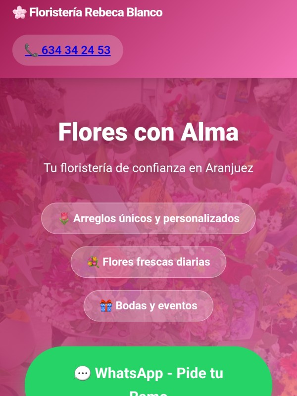 Floristería Rebeca Blanco