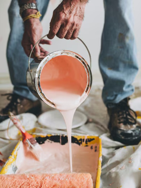 Botes y carta de colores